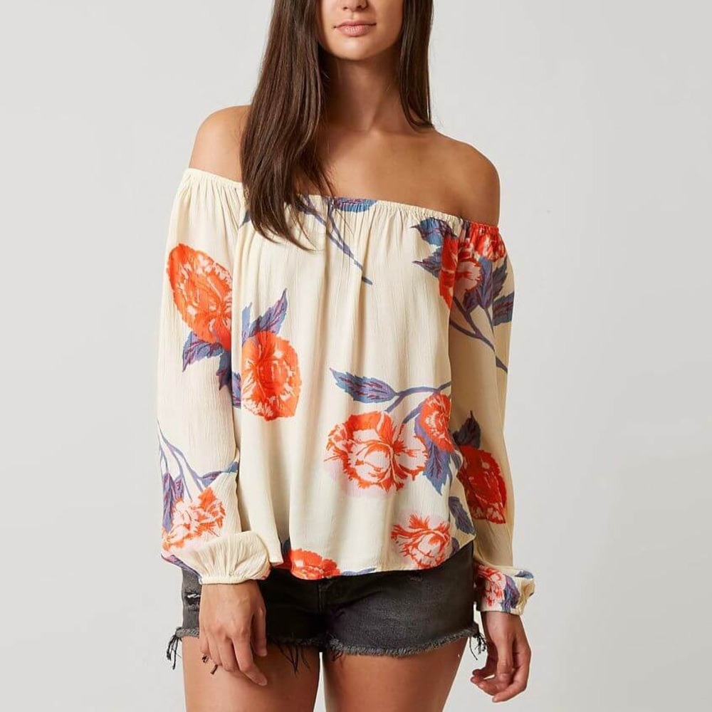 Billabong off the shoulder shirt